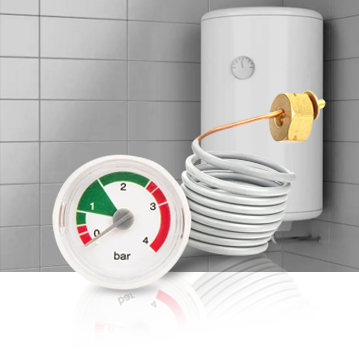 Industria HVAC Pressure Gauges